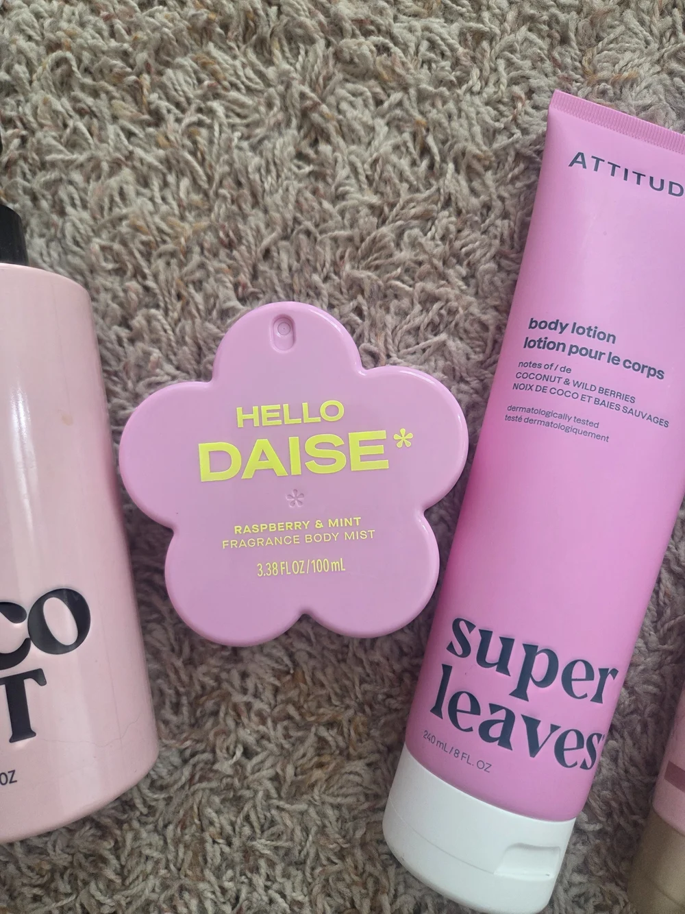 0PINK, B&bw, Ulta, Super Leaves Lotions